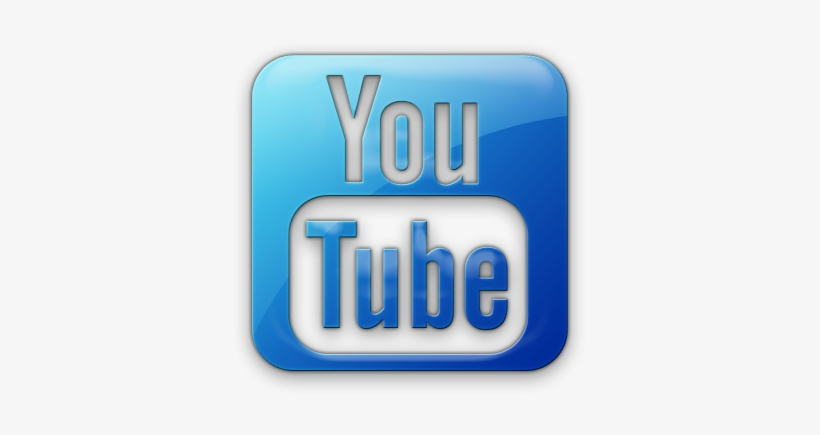 Jellyblue Youtube Webtreats - Youtube Icon Transparent Blue, transparent png #1778390