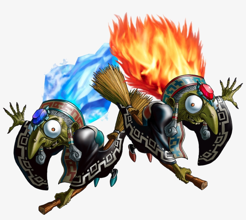 Sorceress Sisters - Twinrova - Zelda Ocarina Of Time Witch, transparent png #1778447