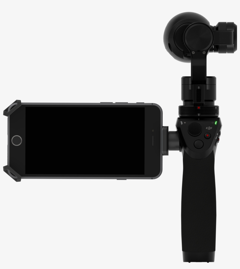 Dji Osmo Handheld Gimbal System With X3 Camera 2 Free - Dji Osmo 12.76 Mp Action Camera - 4k - Black, transparent png #1778573
