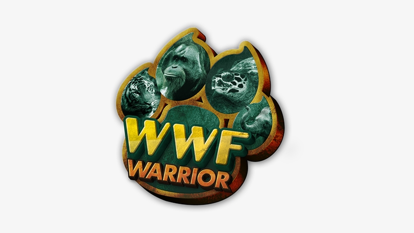 Targeting Young People Of Indonesia, Wwf Warrior Approaching - Label, transparent png #1779089