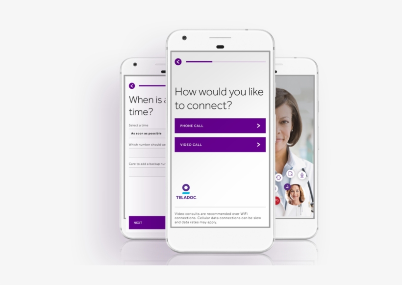 Teladoc Mobile App Aetna Dc - Teladoc With Aetna App, transparent png #1779208
