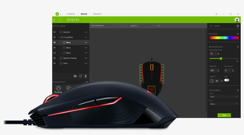 For Windows 10, Windows 8, Windows - Razer Lancehead Tournament Edition Ambidextrous Gaming, transparent png #1779590