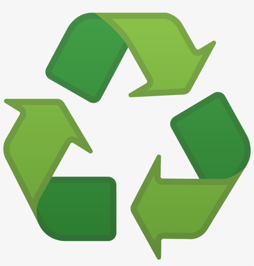 Recycling Symbol Icon Noto - Transparent Background Recyclable Logo, transparent png #1780038