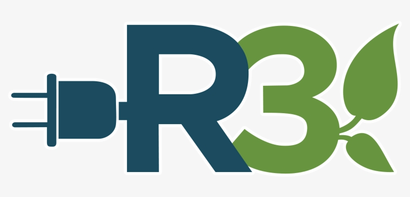 R3 Recycling Logo - Graphic Design, transparent png #1780366