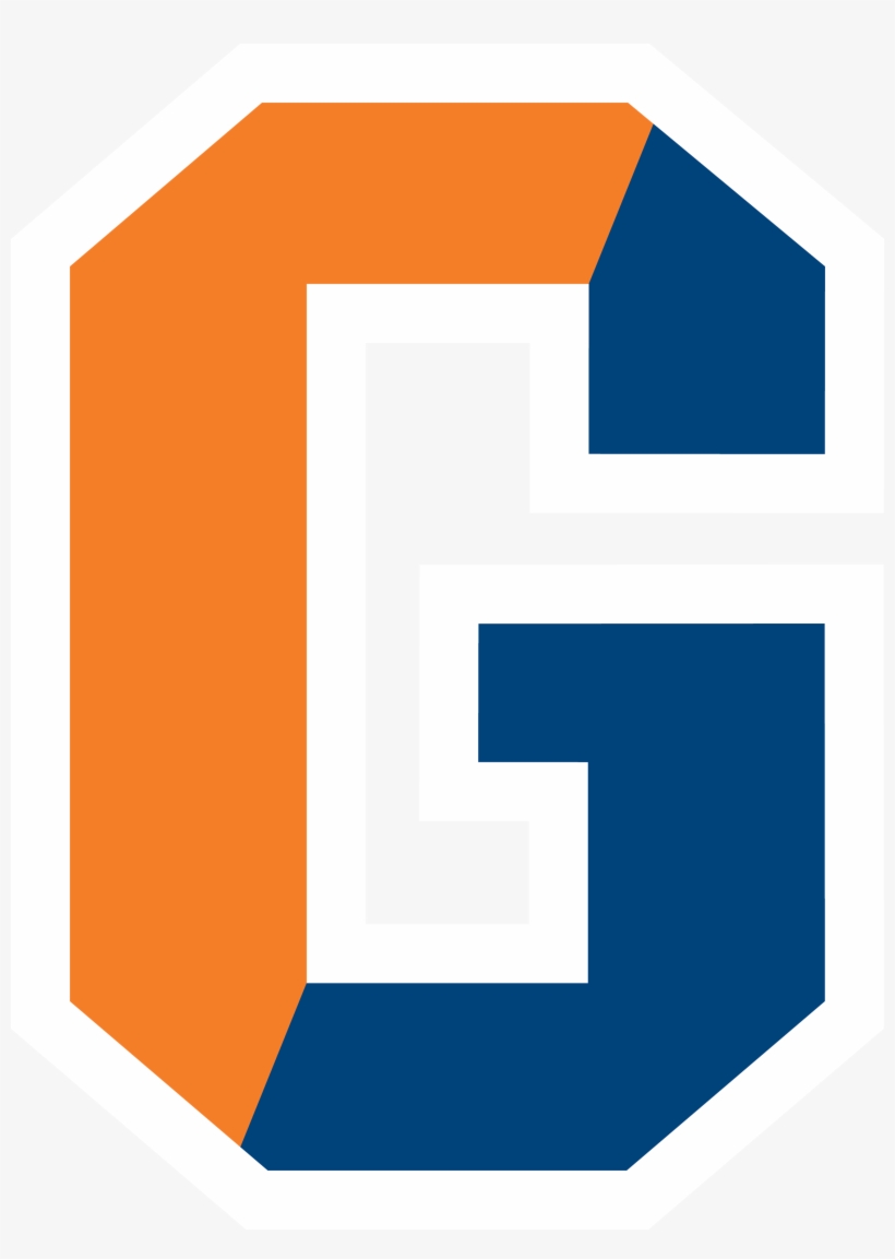 Split G With White Outline - Gettysburg College, transparent png #1780387
