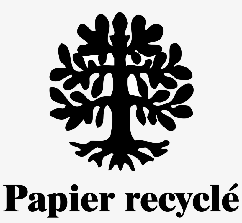 Papier Recycle Logo Png Transparent - Logo Papier Recyclé, transparent png #1780443