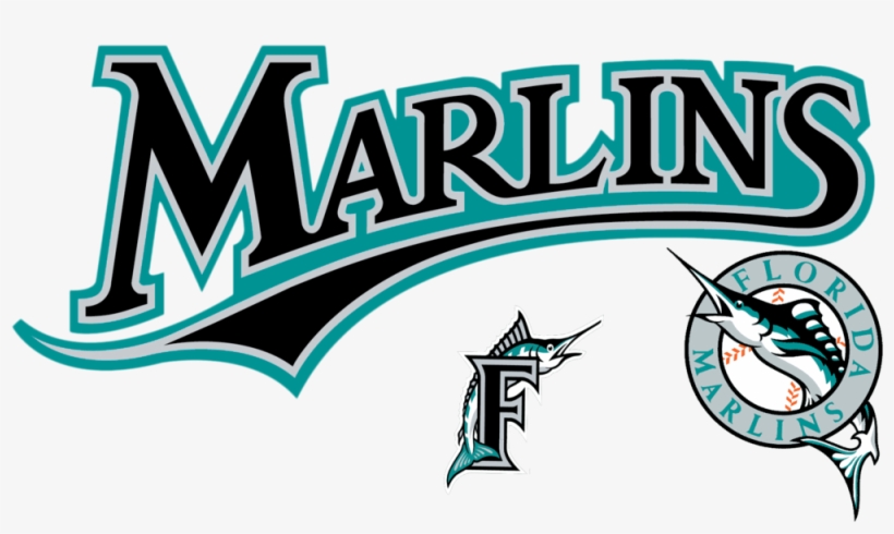 Logos Psd Official Psds - Florida Marlins Logo, transparent png #1780524