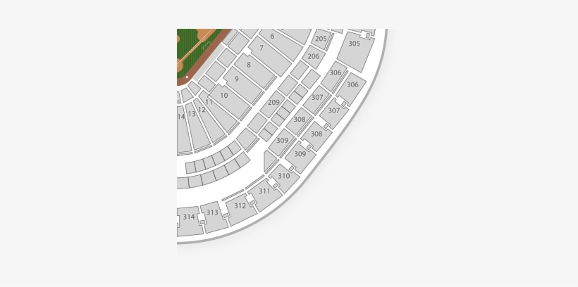 Target Field Detailed Seating Chart