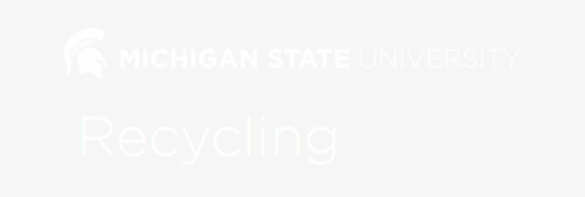 Msu Recycling Logo Graphic - Beige, transparent png #1780782