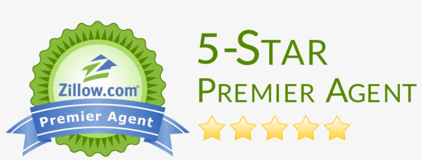 Zillow 5 Star Logo Png Png Library - Zillow Reviews, transparent png #1781164