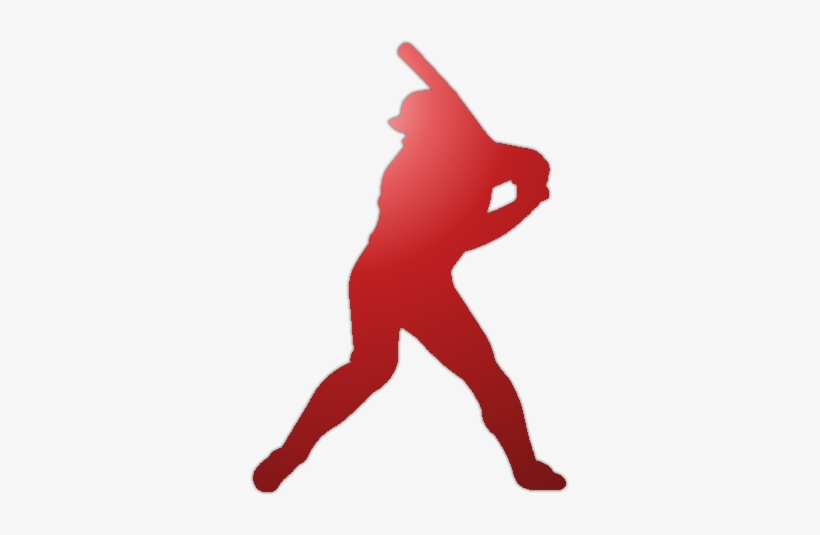 Mlb Tickets - Baseball Player Silhouette, transparent png #1781312