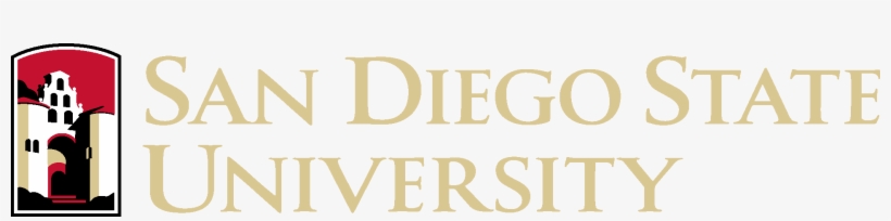 Logo Horz Color Gold Text - San Diego State University Fowler College Of Business, transparent png #1781578