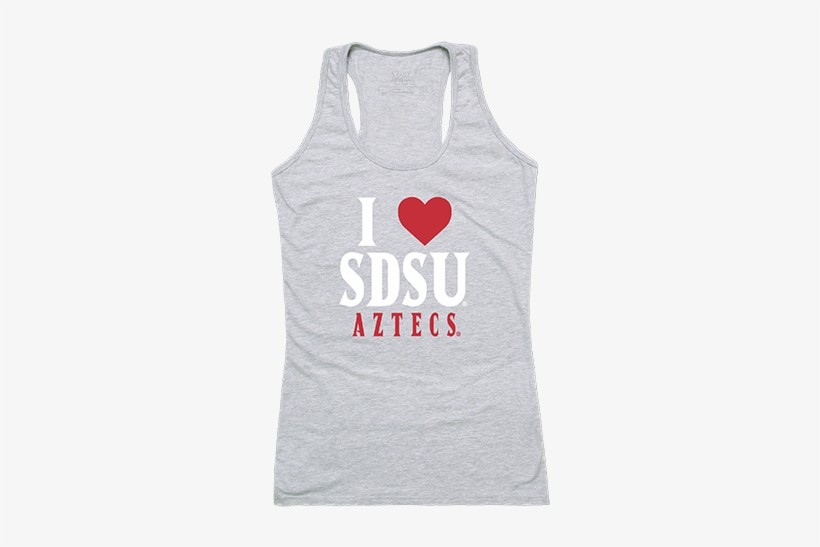 Ion College I Love Sdsu Women's Tank - College, transparent png #1782114