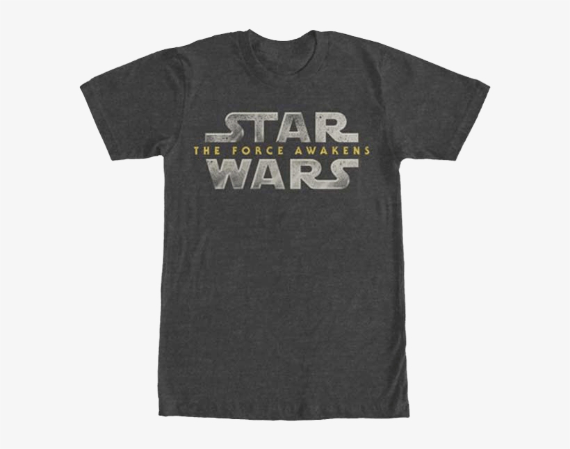 Star Wars The Force Awakens Logo T-shirt - Land Rover Defender Clothing, transparent png #1782351