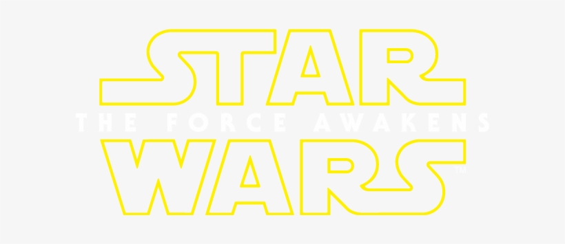 The Force Awakens - Star Wars Beach Towel - Logo 28x58, transparent png #1782376