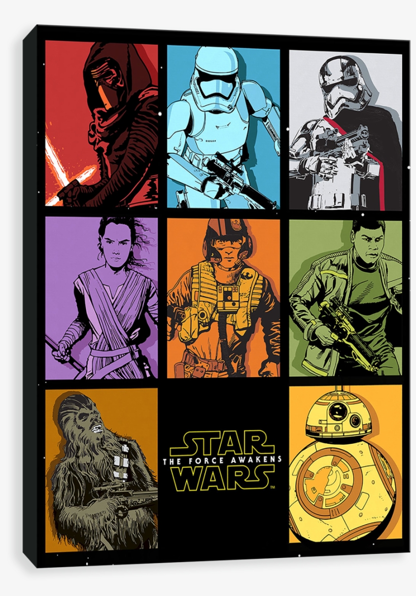 Panels Star Wars - Personalised Star Wars Card, transparent png #1782505