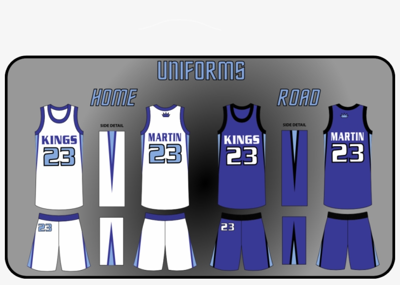 Kingsuniforms - Sacramento Kings Concept Uniforms, transparent png #1782732