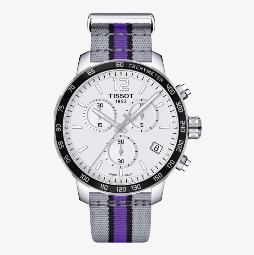 Tissot Quickster Chronograph Nba Sacramento Kings - Tissot Quickster T095.417.17.037.07, transparent png #1782751