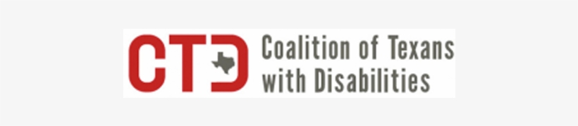 Coalition Of Texans With Disabilities Logo - Coalition For Texans With Disabilities, transparent png #1782849