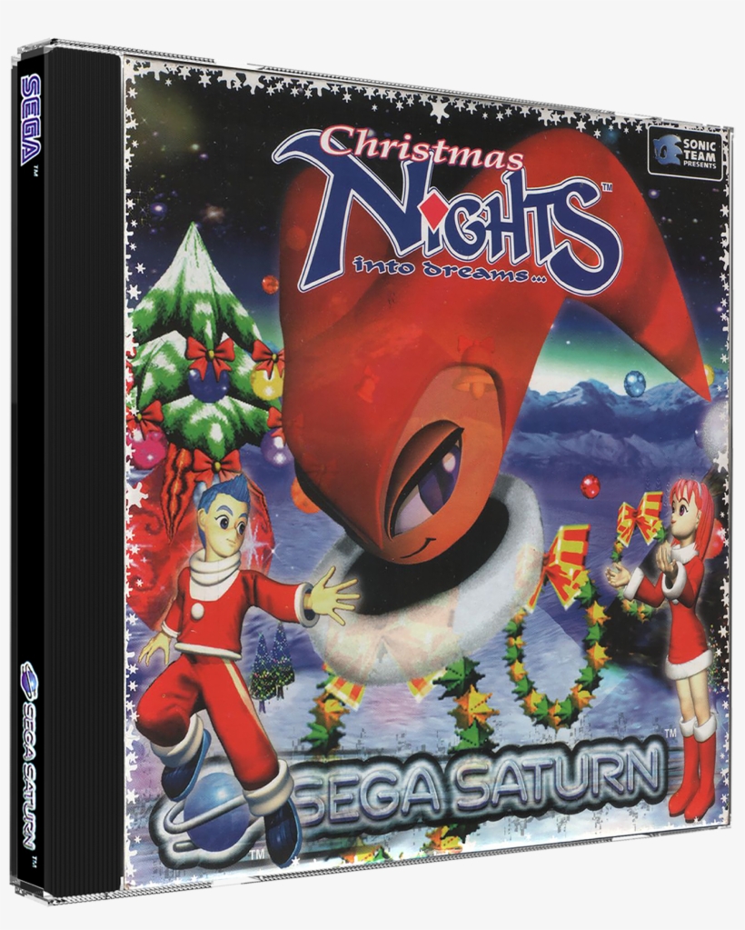 Sega Saturn Europe 3d Box Pack - Sega Christmas Nights Into Dreams (japanese Version), transparent png #1784148