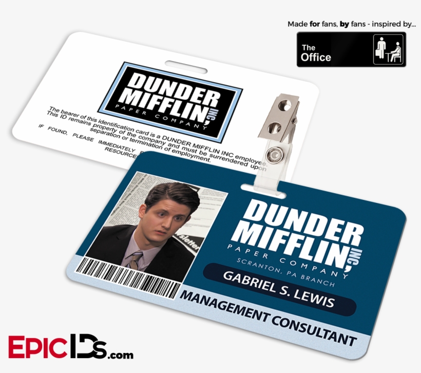 The Office Inspired - Dunder Mifflin, transparent png #1784303