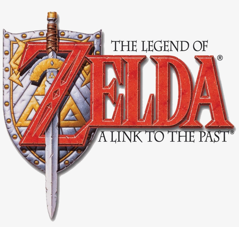 Here's A Funny Little Video I Found That Features Zelda - Zelda A Link To The Past Logo, transparent png #1784920