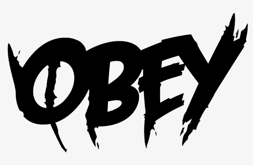 Obey, transparent png #1784944