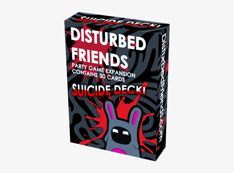 Disturbed Friends Suicide Expansion Deck - Friendly Rabbit Inc. Disturbed Friends - This Game, transparent png #1786106