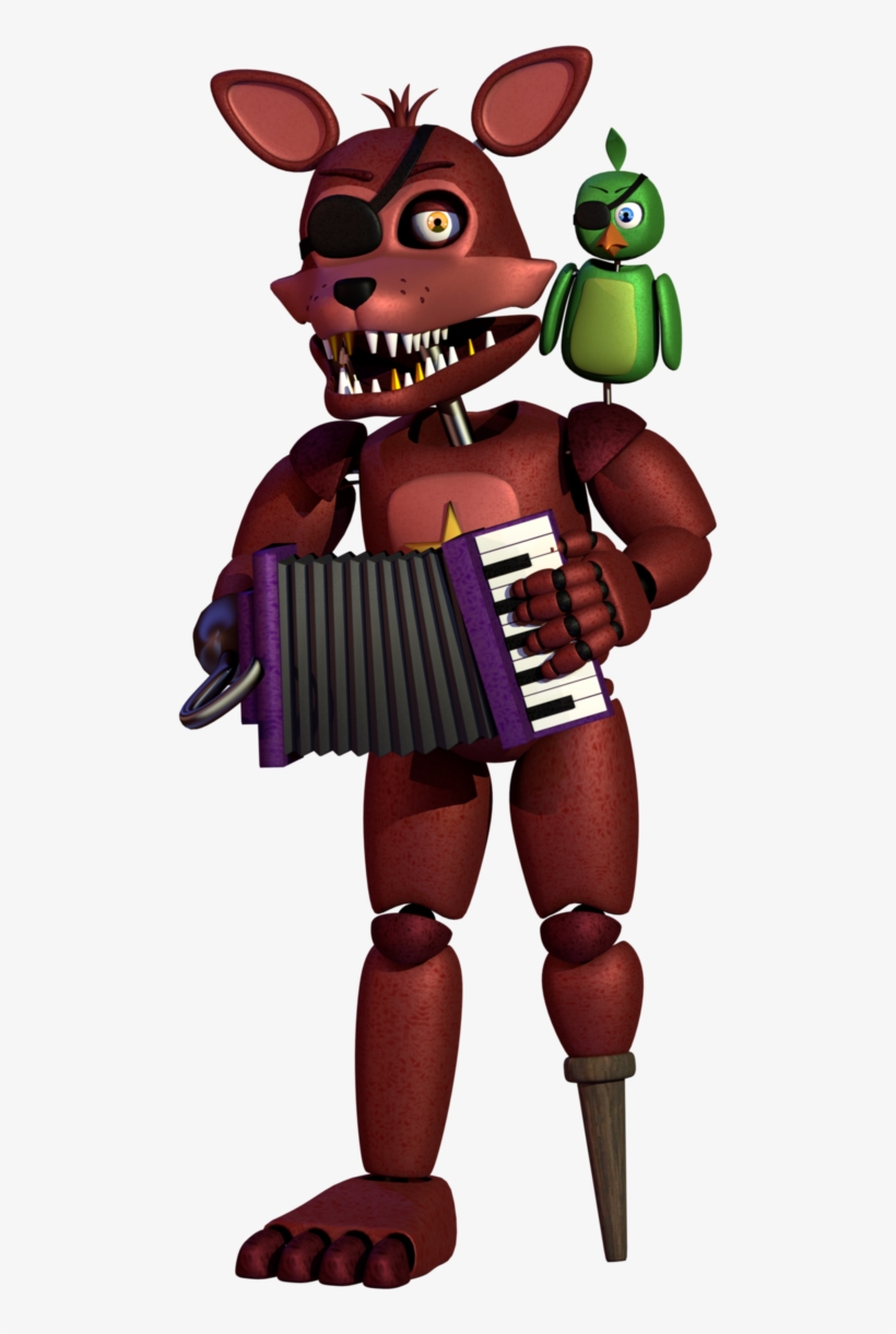 Rockstar Foxy By A1234agamer Freddy S, Five Nights - Fnaf Ultimate Custom Night, transparent png #1786556