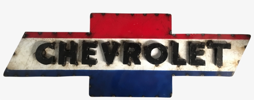 General Motors Chevrolet - Chevrolet Red, White, & Blue Raised Letter Wall, transparent png #1786776