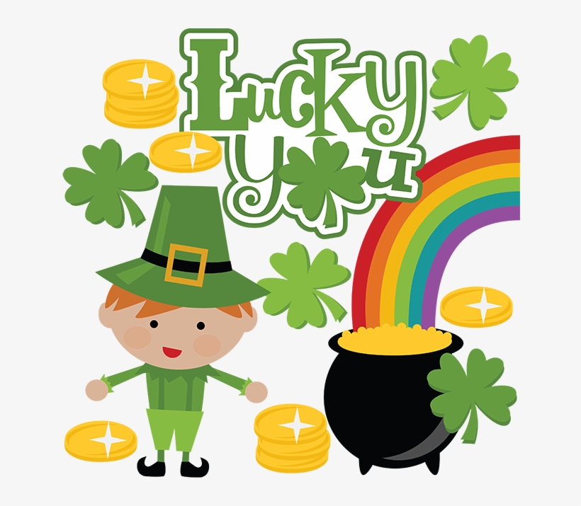 Png Library Lucky You Scrapbook Collection Patricks - St Patricks Day Lucky Clipart, transparent png #1786882