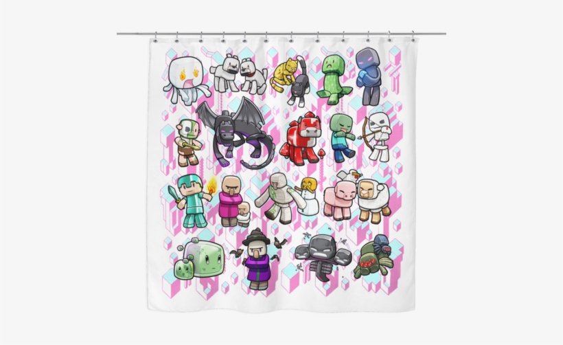 Buy It Now - Minecraft Tshirt Mobs, transparent png #1787050