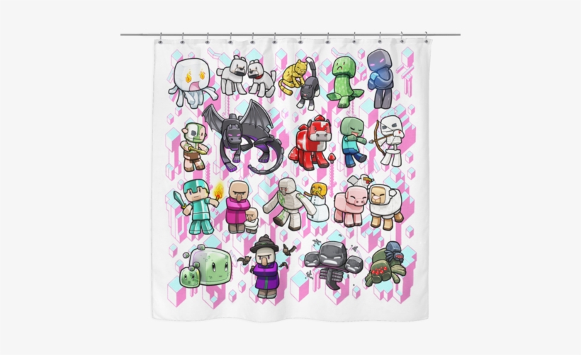 Buy It Now - Minecraft Tshirt Mobs, transparent png #1787050