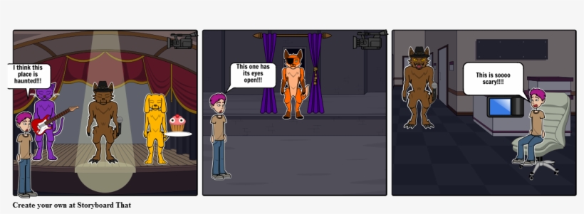 Five Nights At Freddy's - Cartoon, transparent png #1787318