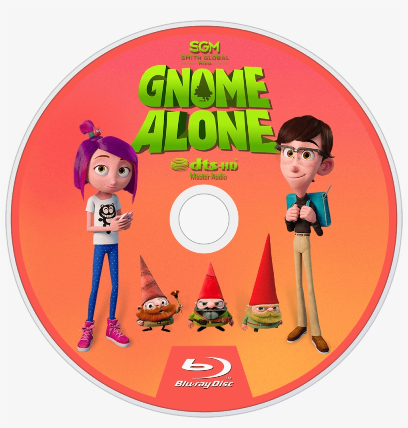 Gnome Alone Bluray Disc Image - Blu-ray Disc, transparent png #1787416