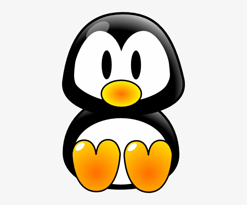 Baby Tux Clip Art At Clker Pingu Clipart - Penguin Clip Art, transparent png #1787417
