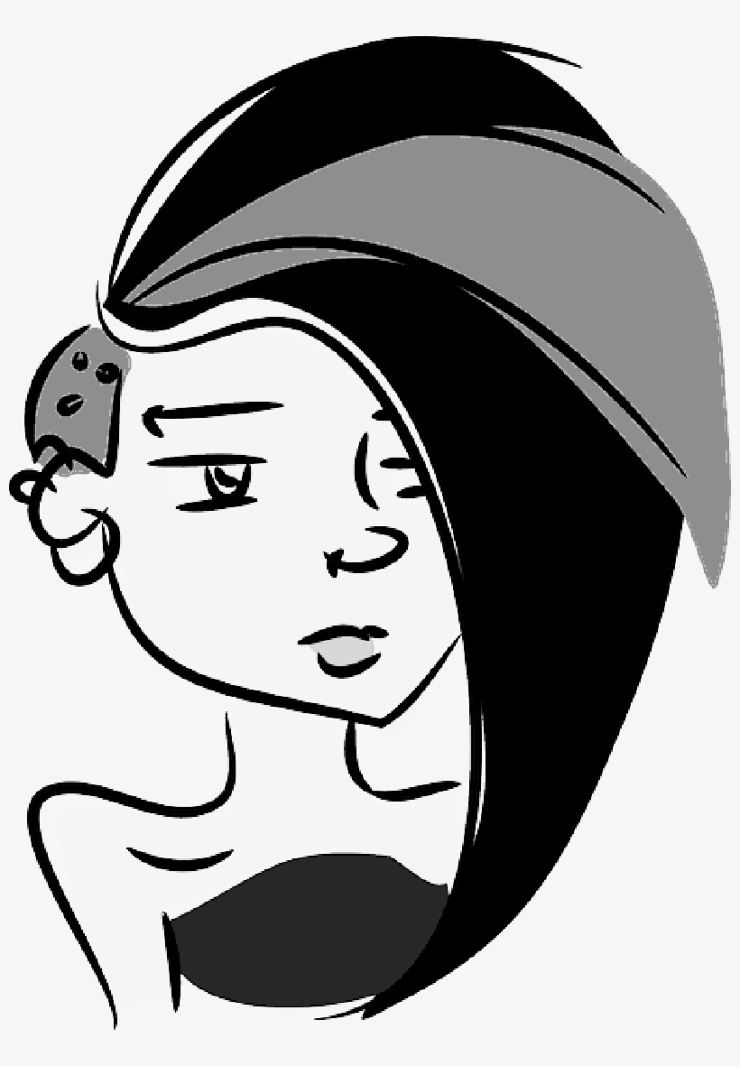 Mb Image/png - Heidi With Blue Hair Fleur Adcock, transparent png #1787833