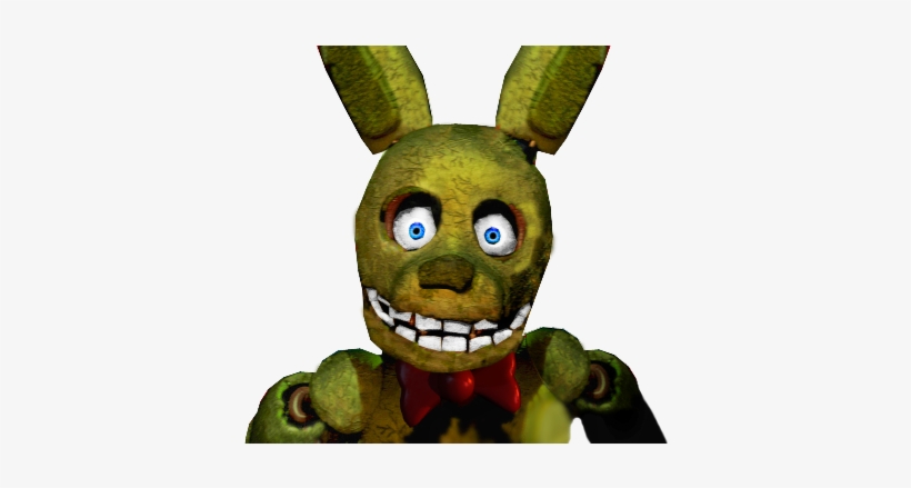 Five Nights At Freddy's 3 Five Nights At Freddy's 2 - Spring Bonnie Jumpscare Gif, transparent png #1787872