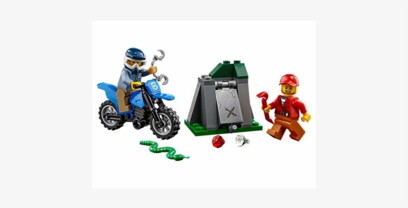 Lego City ~ Off - Lego Police 60170 Dan Lego Jungle 60156, transparent png #1788209