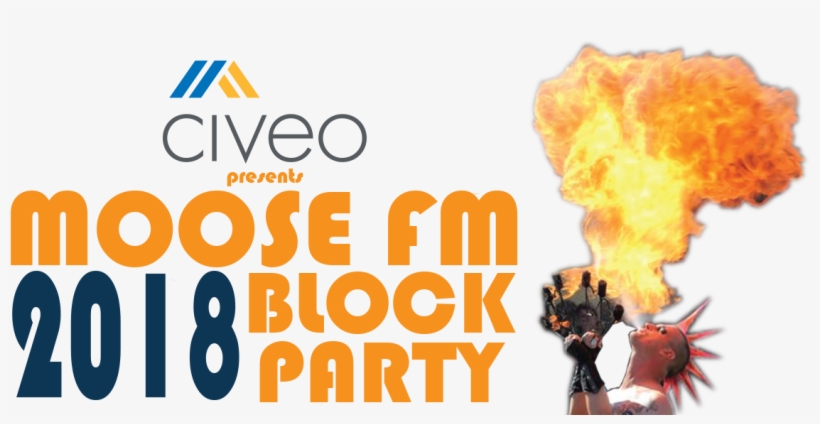 Moose Fm Block Party - Poster, transparent png #1788334