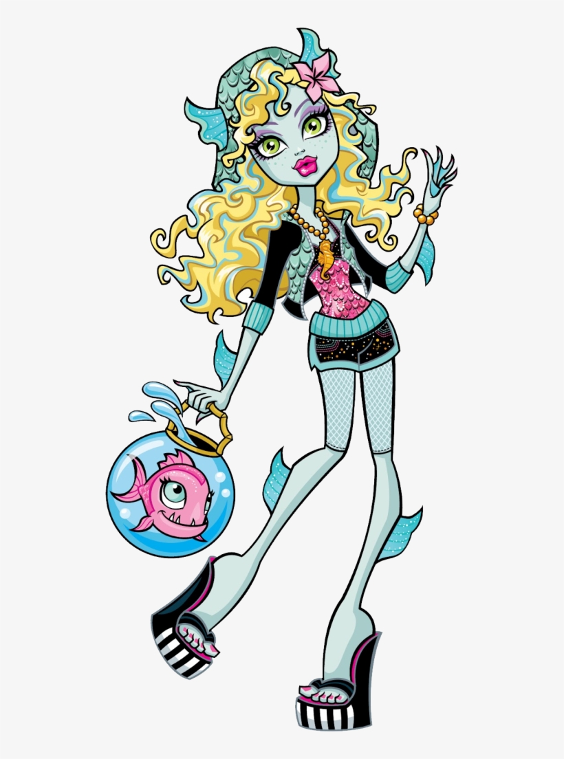 Imágenes De Monster High Con Fondo Transparente, Descarga - Monster High Lagoona Blue, transparent png #1788397