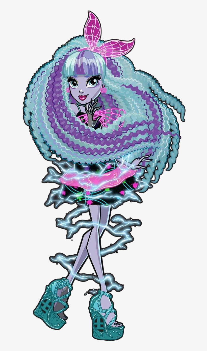 Coffin Clipart Monster High - Monster High Electrified Twyla, transparent png #1788450