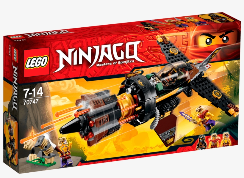 Lego Ninjago Boulder Blaster - 70747 Lego Ninjago, transparent png #1788457