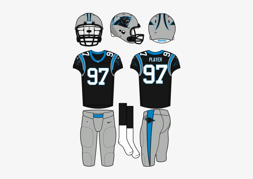 Carolina Panthers - New York Jets Home Uniform, transparent png #1788534
