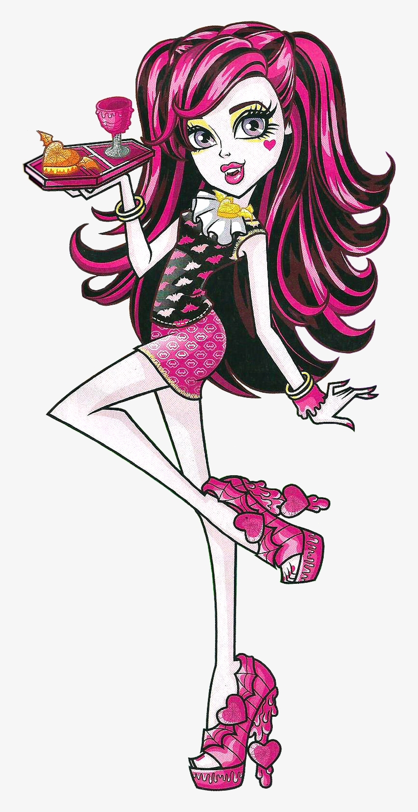 Artwork/png De Draculaura - Monster High Creepateria Draculaura, transparent png #1788735