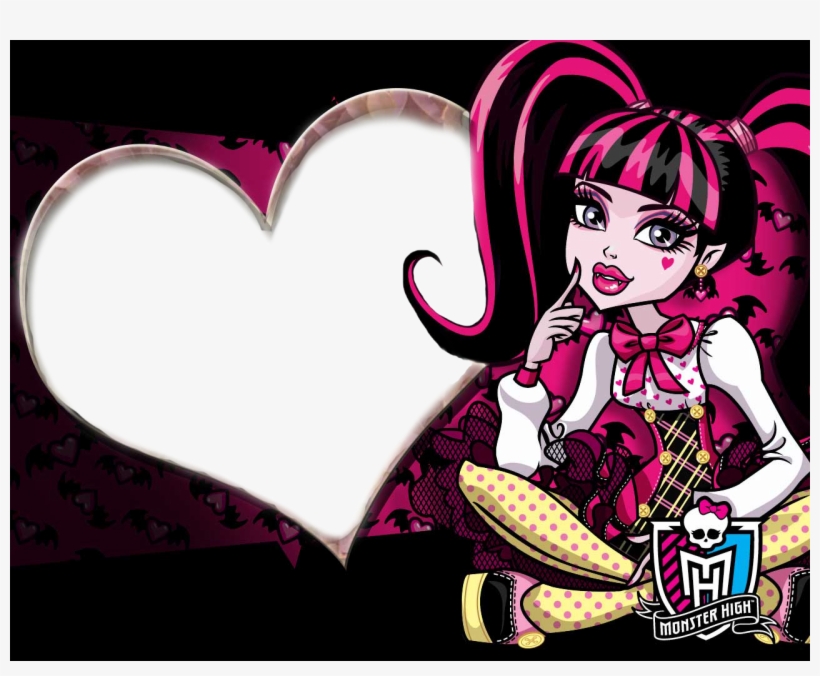 Monster High Frame Wallpaper Gallery - Monster High Photo Cards, transparent png #1788759