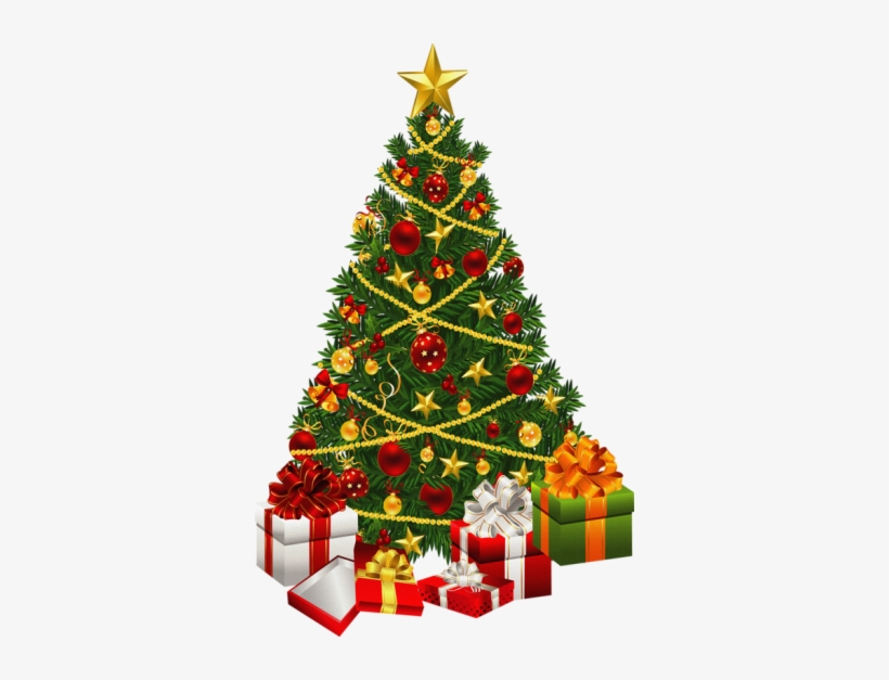 Christmas Tree Clipart Transparent Background - Animated Moving Christmas Tree, transparent png #1788831