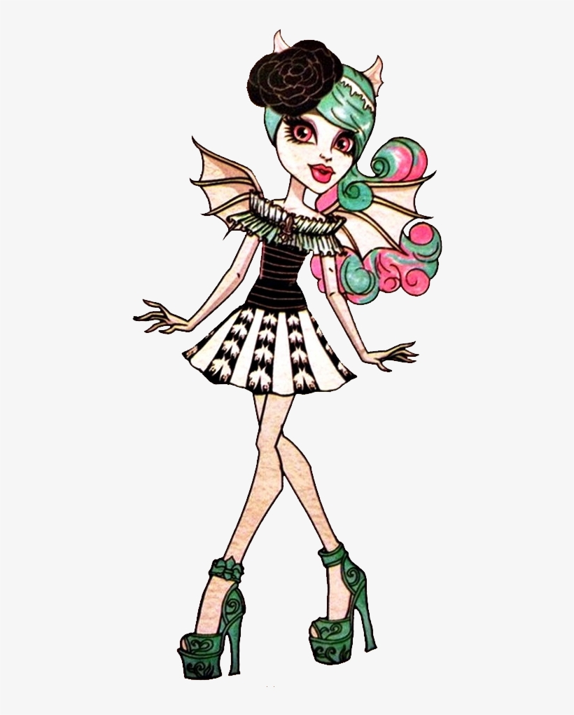 Lis Rochelle - Monster High Character Drawing, transparent png #1788916