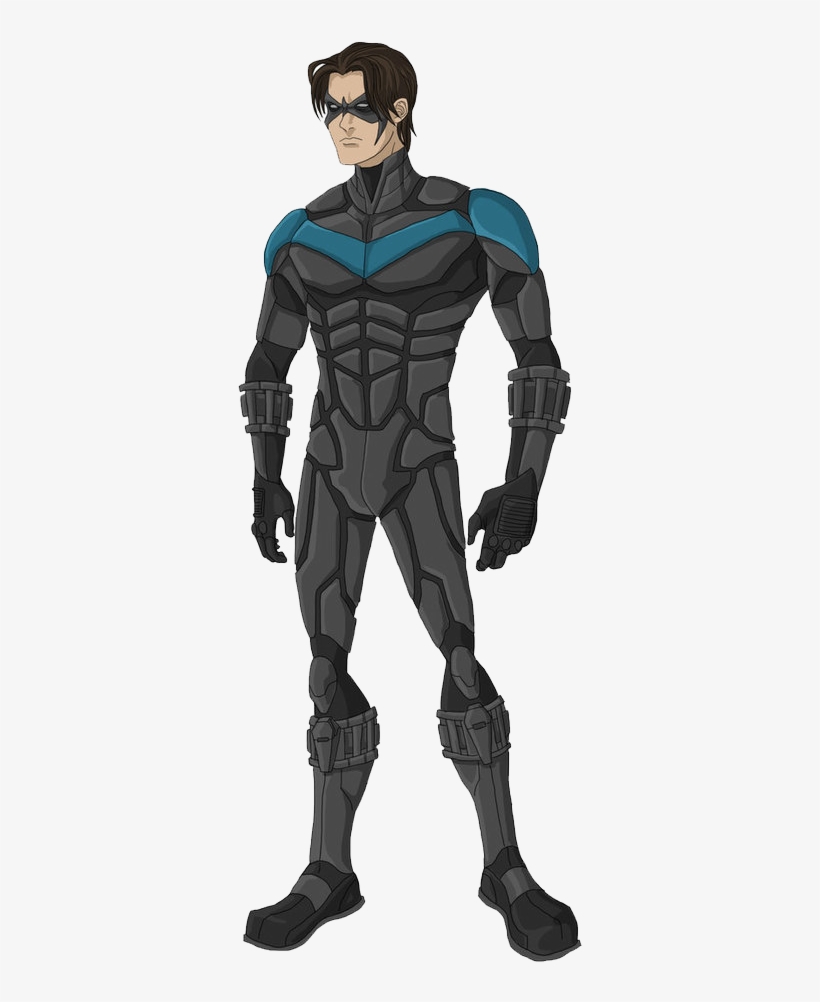 Nightwing Png Hd - Nightwing Suit, transparent png #1788917