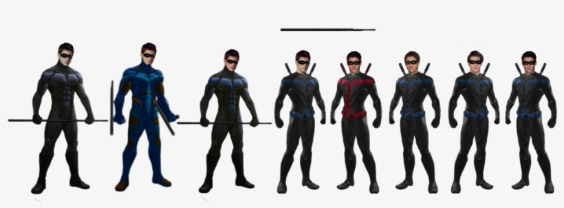 Nightwing Suit Concept [cw Arrow] By Dctvu On Deviantart - Figurine, transparent png #1788988